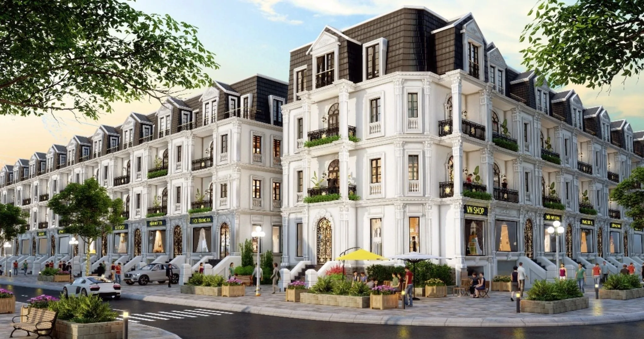 Mua bán biệt thự ven sông